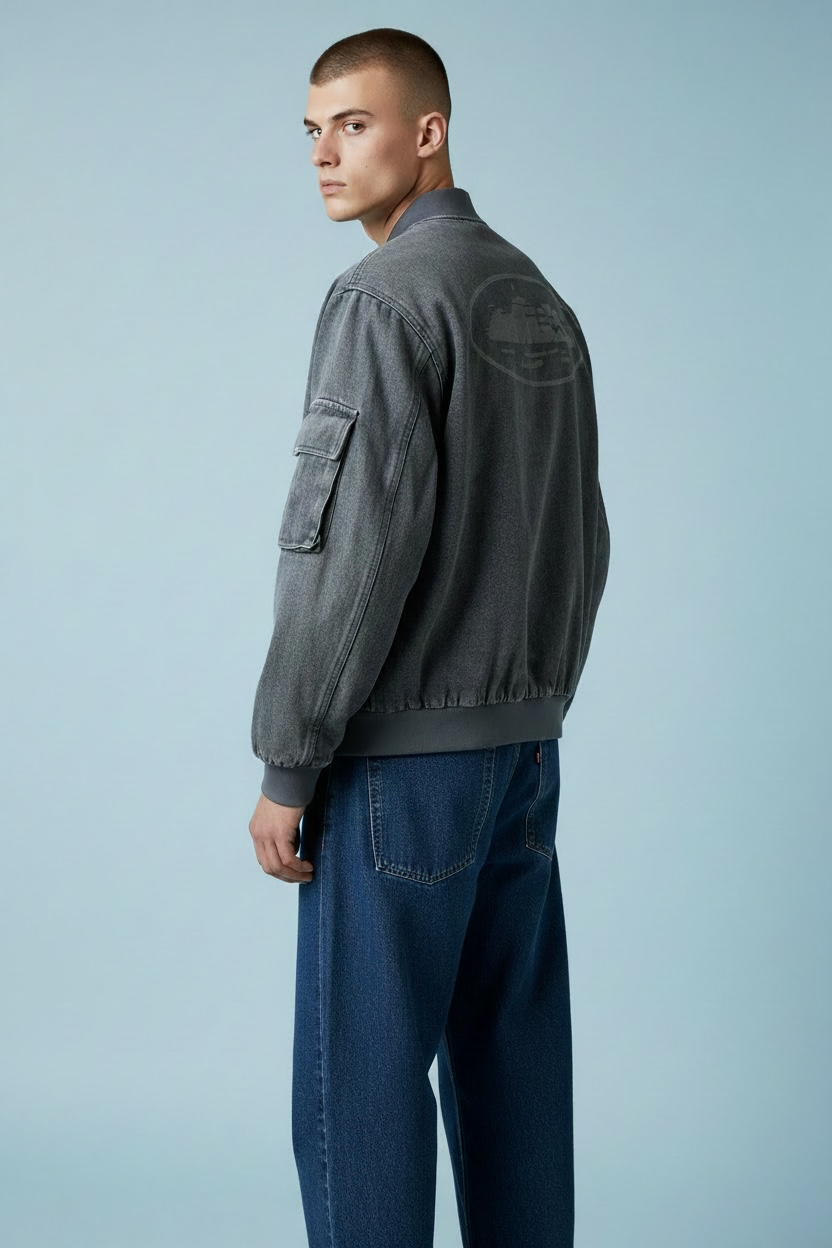 Jaqueta Jeans masculina